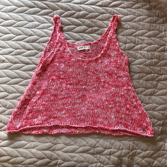 Abercrombie & Fitch Tops - Abercrombie & Fitch | Red Knit Tank